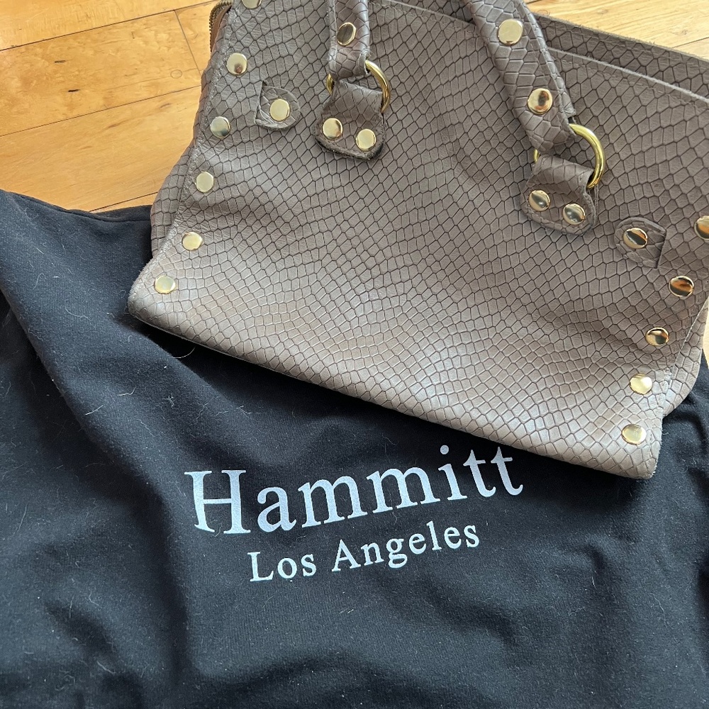 Hammitt Los Angeles Brentwood Taupe Handbag